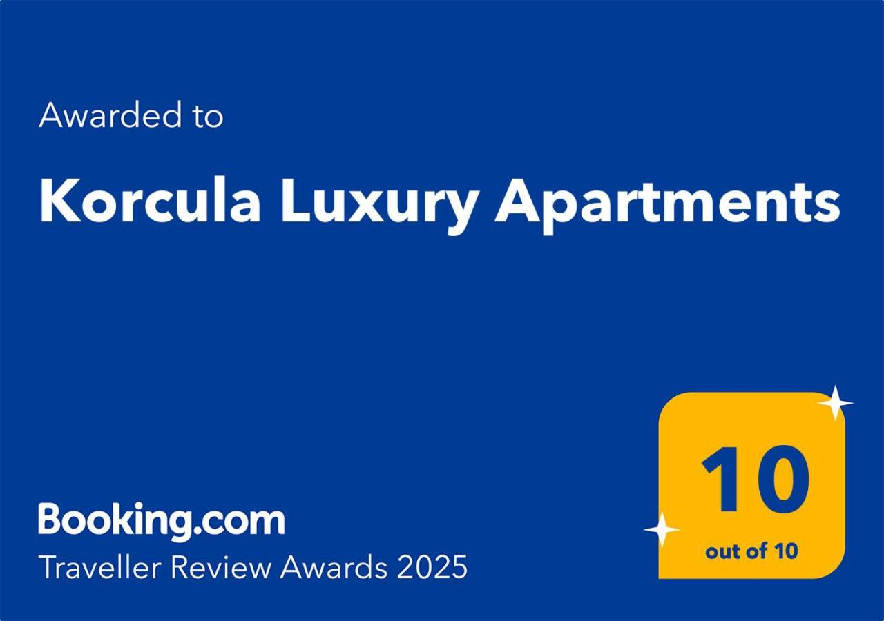 Korcula Luxury Apartments Eksteriør bilde